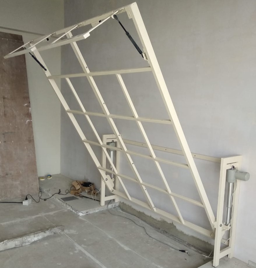 Folding Wall Bed with Motor Remote operated
